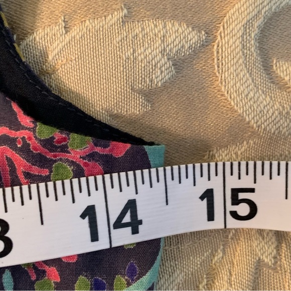 EMILY & FIN. Dress w/ tree prints in different colors. Cotton fit & flar… - Picture 8 of 11